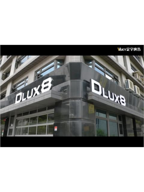 DLUX8-仟納論立體字